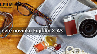 Představujeme fotoaparát Fujifilm X-A3