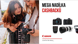 Velký přehled cashbacků Canon 2020