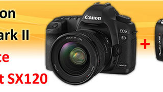 Ke každému Canon EOS 5D ještě SX120 ZDARMA!