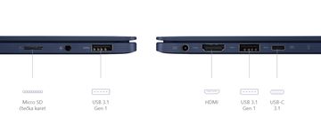 Asus UX331 konektivita | Megapixel