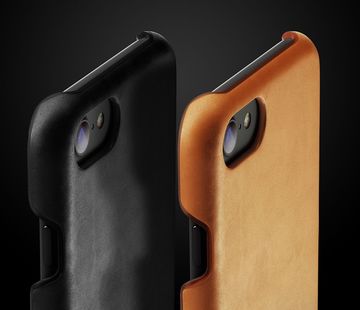 Leather Case for iPhone 7 - Tan - Line-up - 001 | Megapixel