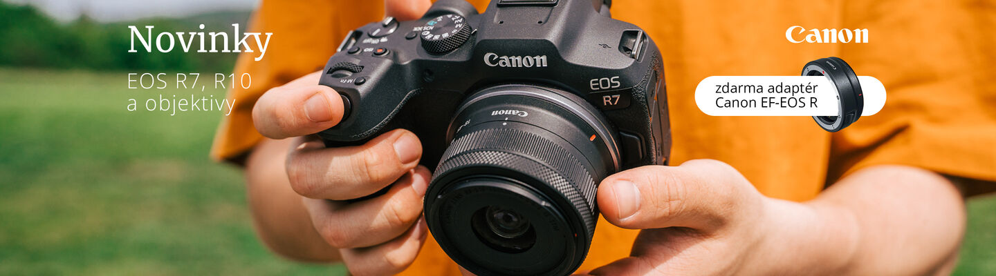 Novinky Canon EOS R7+R10