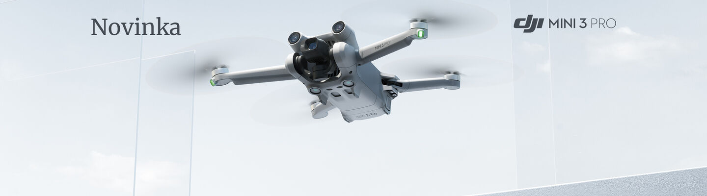 Vzlétněte do výšin s novým dronem DJI Mini 3 Pro a využijte všechny jeho možnosti