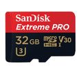 SanDisk Micro SDHC 32GB Extreme Pro 100 MB/s A1 Class 10 UHS-I V30+ Adaptér