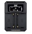 JJC duální USB nabíječka pro akumulátor 2× Sony NP-F