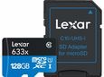 Lexar microSDXC 128GB 633x Professional Class 10 UHS-I U3 A1 (V30)