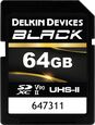 Delkin SDXC 64GB Black Rugged 300MB/s Class 10 UHS-II (V90)