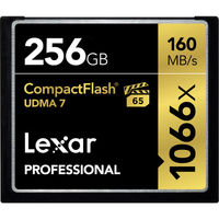 Lexar CF 256GB 1066x Professional UDMA7 160 MB/s (VPG-65)