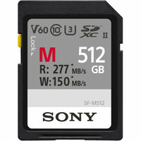 Sony SDXC SF-M 512GB Class 10 UHS-II