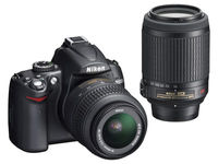 Nikon D5000 + 18-55 mm II + 55-200 mm