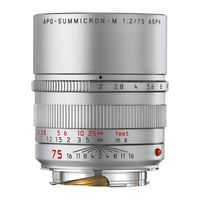 Leica 75 mm f/2 APO-SUMMICRON-M ASPH stříbrný
