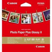 Canon fotopapír PP-201 Plus Glossy II (13×13 cm) 20 listů
