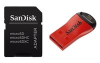 SanDisk SD adaptér MobileMate + čtečka USB 2.0