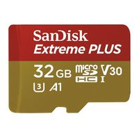 SanDisk Micro SDHC 32GB Extreme Plus 100MB/s A1 Class 10 UHS-I U3 V30