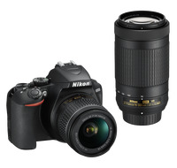 Nikon D3500 + 18-55 mm AF-P VR + 70-300 mm AF-P VR