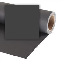 Colorama papírové pozadí 1,35 × 11 m Black