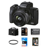 Canon EOS M50 Mark II + 15-45 mm - Foto kit