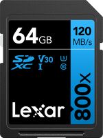 Lexar SDXC 64GB 800x Professional Class 10 UHS-I U1 (V30)