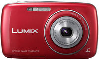 Panasonic Lumix DMC-S3 červený