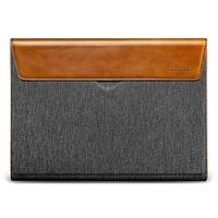 Tomtoc pouzdro Premium Sleeve pro MacBook Pro 16" šedo-koňakové