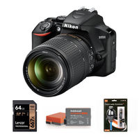 Nikon D5600 + 18-140 mm VR černý - Základní kit
