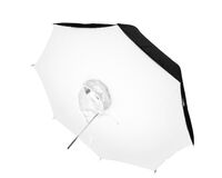 Fomei studiový deštník černý/stříbrný 100 cm