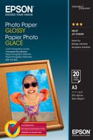 Epson Photo Paper Glossy A3, 20 listů