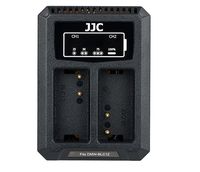 JJC duální USB nabíječka pro akumulátor 2× Panasonic DMW-BLC12 / Sigma BP-51 / Leica BP-DC12