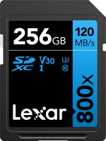 Lexar SDXC 256GB 800x Professional Class 10 UHS-I U1 (V30)