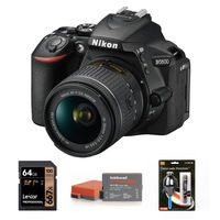 Nikon D5600 + 18-55 mm AF-P VR černý - Základní kit