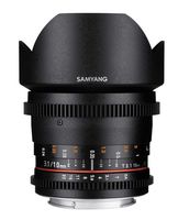 Samyang CINE 10 mm T/3,1 VDSLR ED AS NCS CS II pro Canon