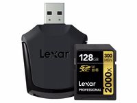 Lexar SDXC 128GB 2000x Professional Class 10 UHS-II U3 + čtečka