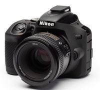 EasyCover silikonové pouzdro pro Nikon D3500 černé