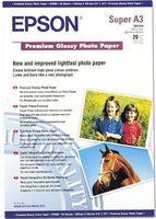 Epson Premium Glossy Photo Paper A3+, 20 listů