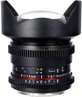 Samyang CINE 14 mm T/3,1 VDSLR II pro Nikon