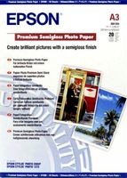 Epson Premium Semigloss Photo Paper A3, 20 listů