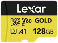 Lexar microSDXC 128GB GOLD Professional Class 10 UHS-II U3 A1 (V60)