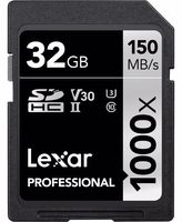 Lexar SDHC 32GB 1000x Professional Class 10 UHS-II U3
