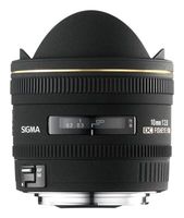Sigma 10mm f/2,8 EX DC Fisheye HSM pro Canon