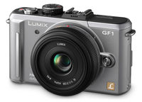 Panasonic Lumix DMC-GF1 stříbrný + G 20 mm