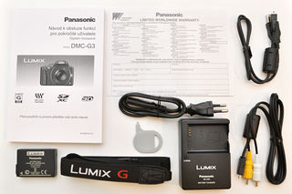 Panasonic Lumix DMC-G3 hnědý + 14-42 mm + 45-200 mm 