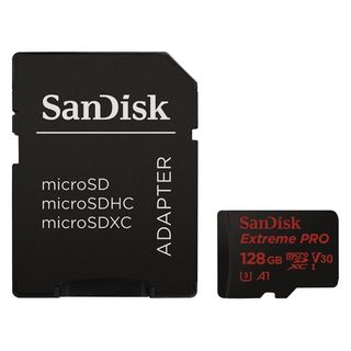 SanDisk Micro SDXC 128GB Extreme PRO 100MB/s A1 Class 10 UHS-I U3 V30