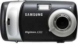 Samsung Digimax A502 černý