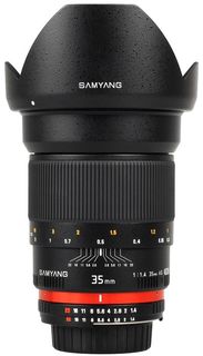 Samyang 35mm f/1,4 pro Canon