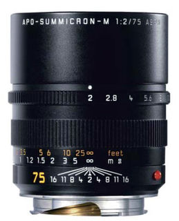 Leica 75 mm f/2,0 ASPH APO-SUMMICRON-M