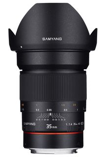 Samyang 35 mm f/1,4 pro Canon AE