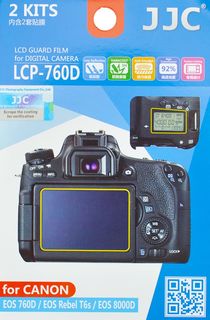 JJC ochranná folie LCD LCP-760D pro Canon EOS 760D