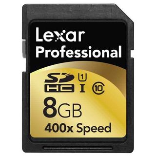 Lexar SDHC 8 GB 400x, class 10, UHS-I