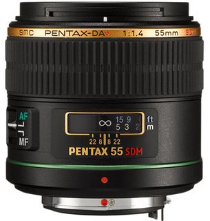 Pentax DA 55 mm f/1,4 SDM