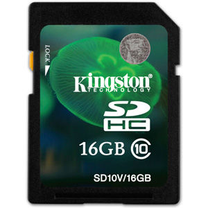 Kingston SDHC 16GB Class 10